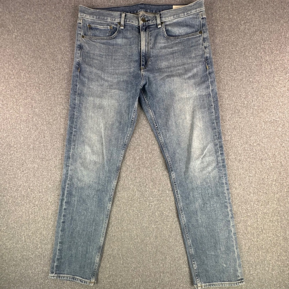 Rag & Bone Jeans Mens 36 Fit 2 Slim Morris Blue Stretch MED22S1223C6MO
